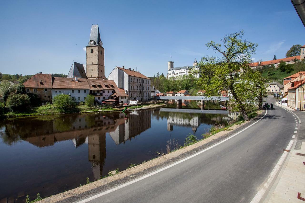 Ubytovani Rozmberk Nad Vltavou 18 ภายนอก รูปภาพ