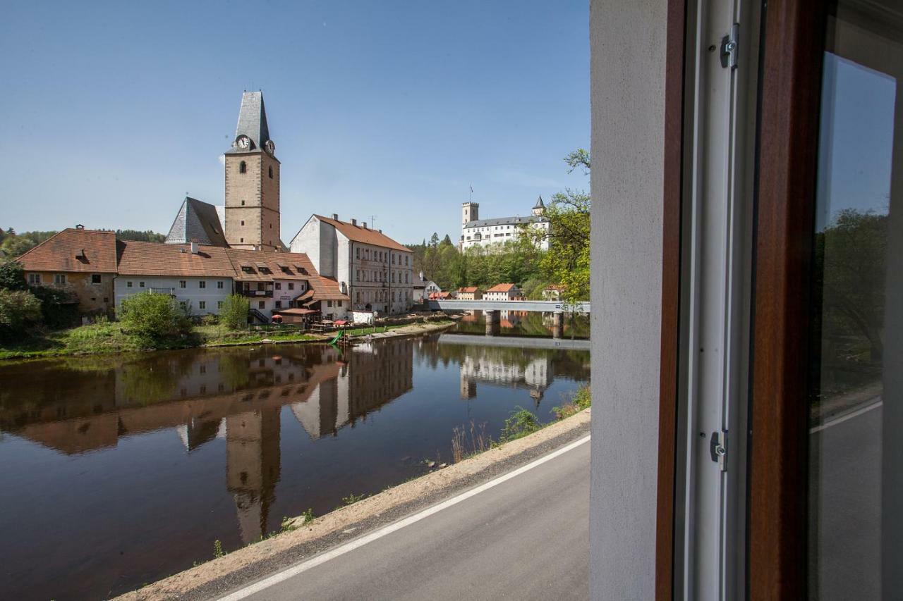 Ubytovani Rozmberk Nad Vltavou 18 ภายนอก รูปภาพ